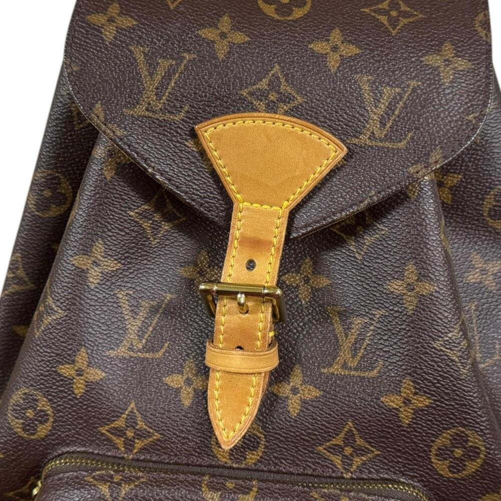 LOUIS VUITTON Brown Monogram Canvas Backpack - Picture 16 of 16